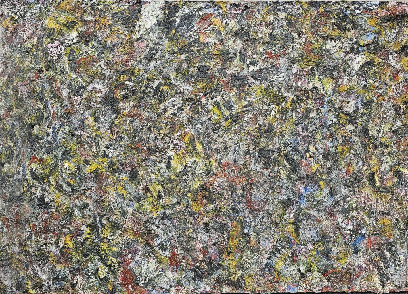 An expressive, semi-abstract painting by Tracey Jones