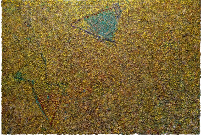 An expressive, semi-abstract painting by Tracey Jones