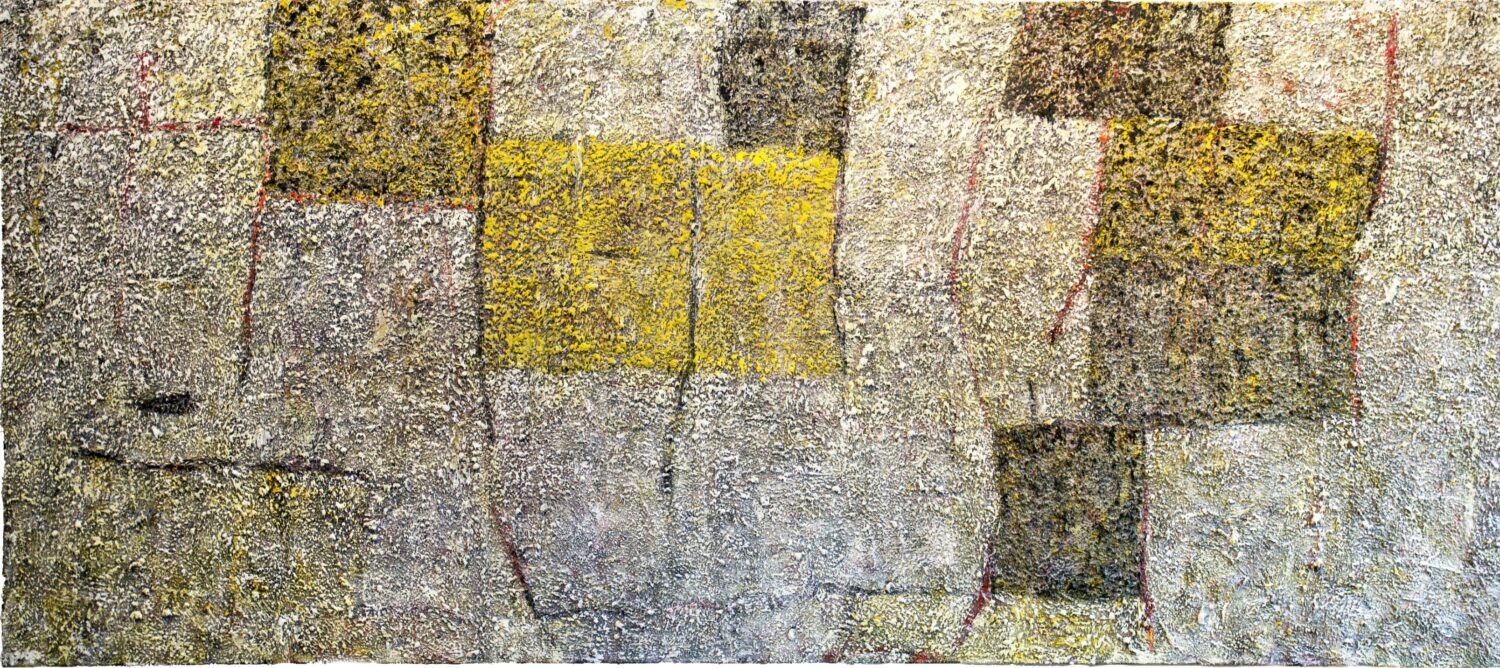 An expressive, semi-abstract painting by Tracey Jones