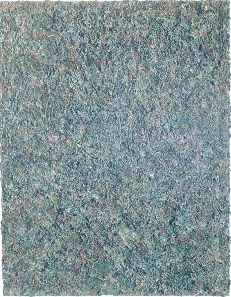 An expressive, semi-abstract painting by Tracey Jones