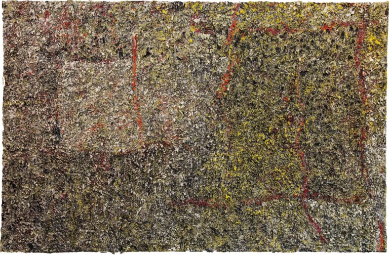 An expressive, semi-abstract painting by Tracey Jones