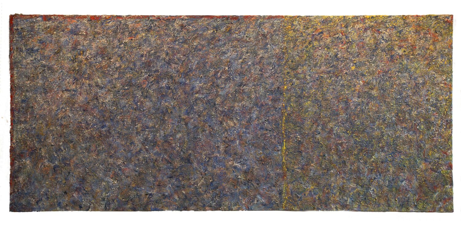 An expressive, semi-abstract painting by Tracey Jones
