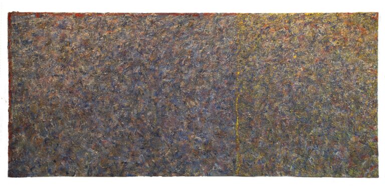 An expressive, semi-abstract painting by Tracey Jones