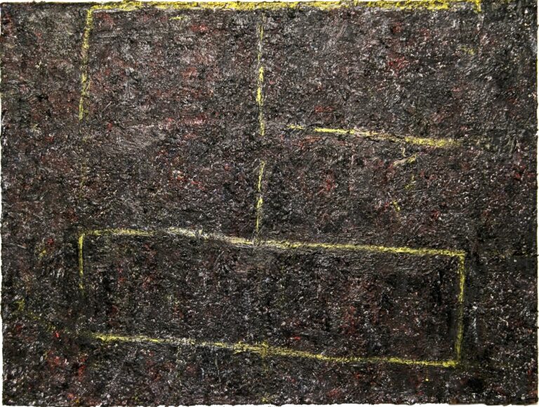 An expressive, semi-abstract painting by Tracey Jones