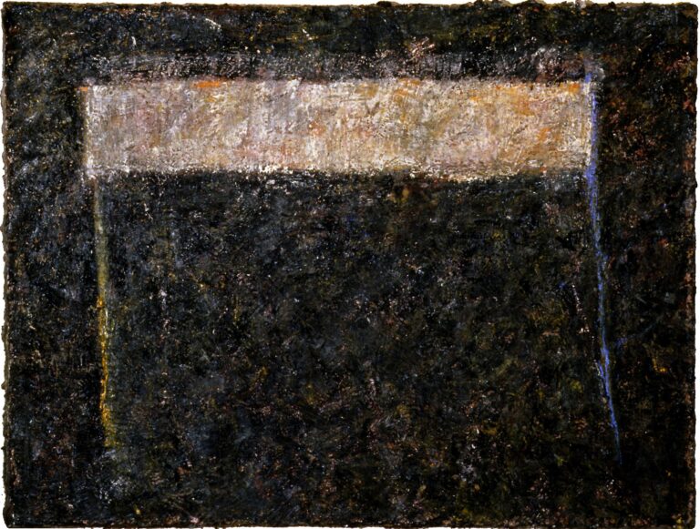 An expressive, semi-abstract painting by Tracey Jones