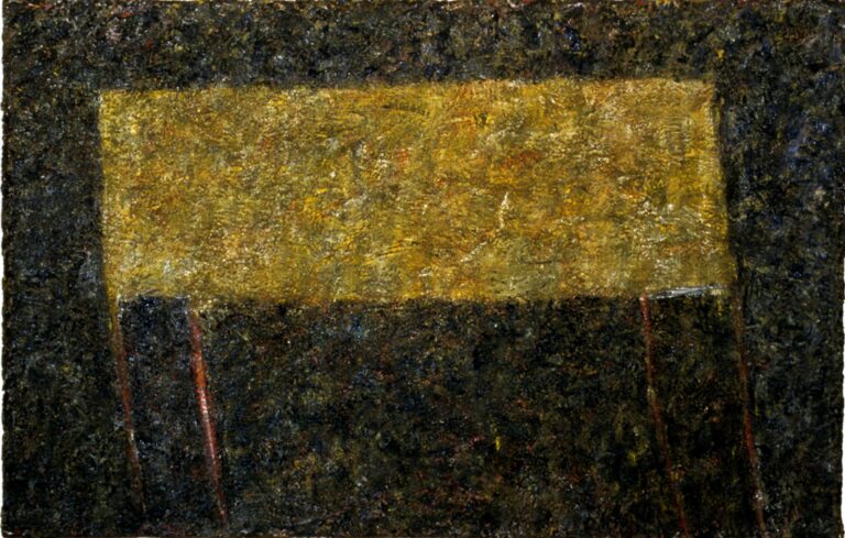 An expressive, semi-abstract painting by Tracey Jones