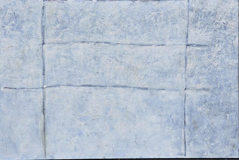 An expressive, semi-abstract painting by Tracey Jones