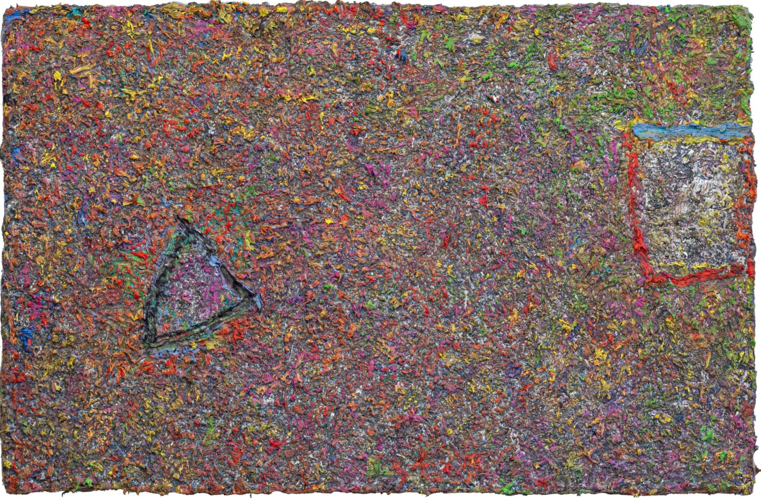 An expressive, semi-abstract painting by Tracey Jones