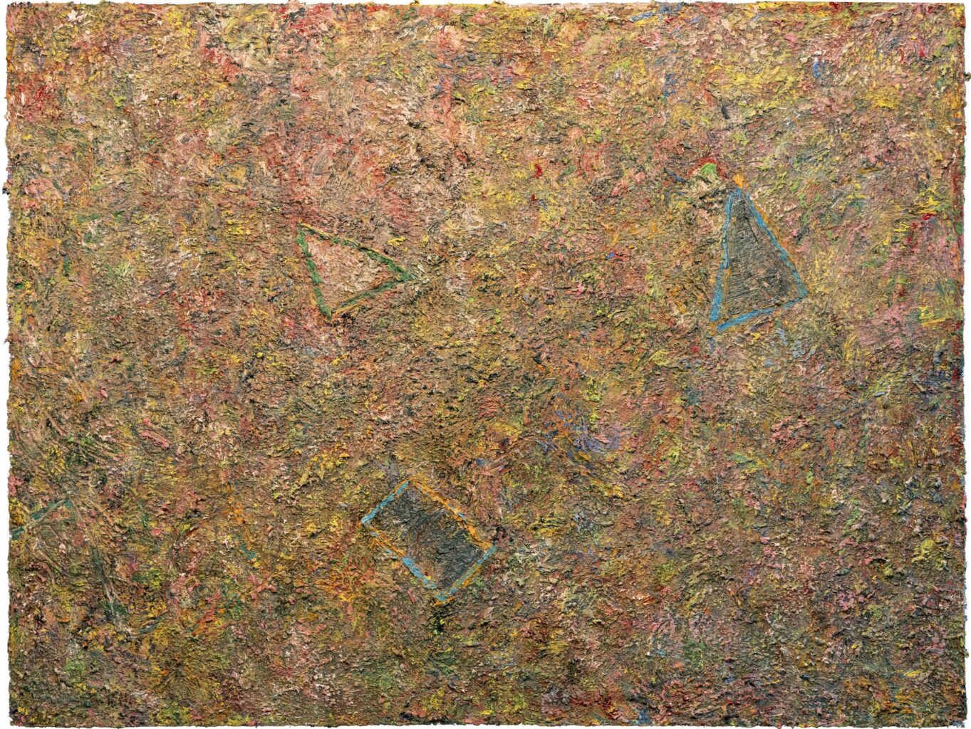 An expressive, semi-abstract painting by Tracey Jones