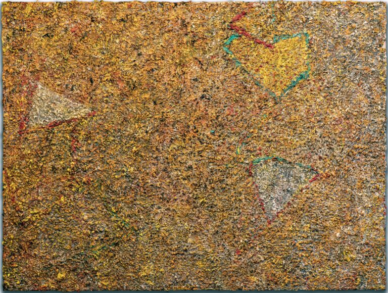 An expressive, semi-abstract painting by Tracey Jones