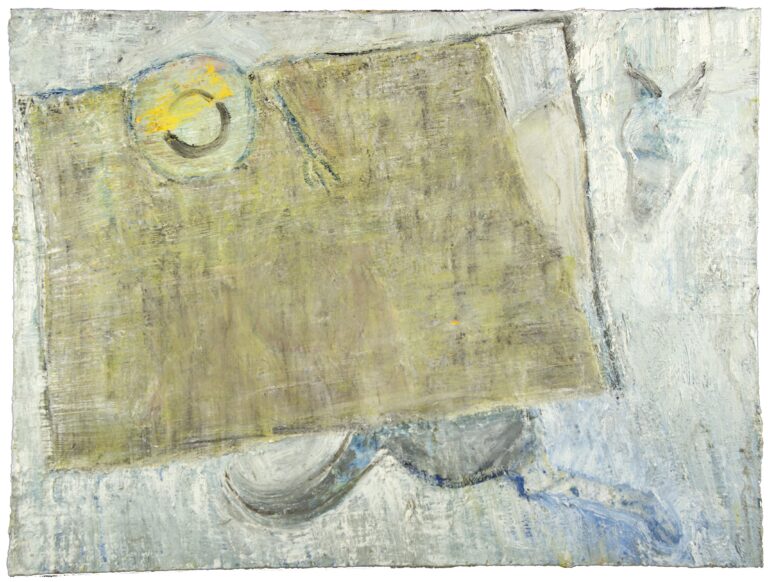 An expressive, semi-abstract painting by Tracey Jones