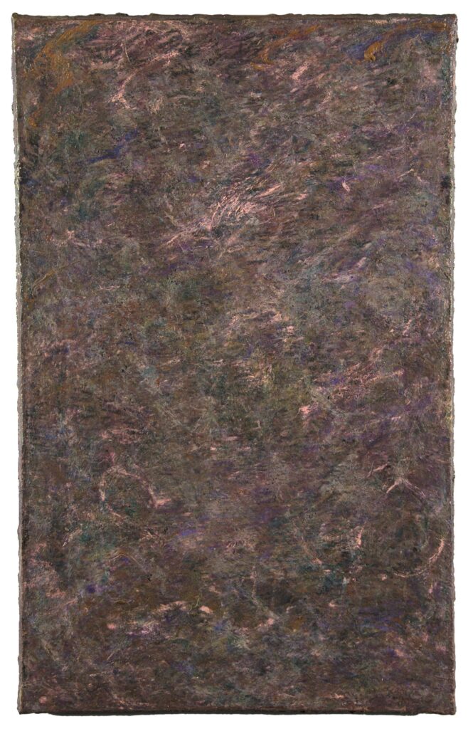 An expressive, semi-abstract painting by Tracey Jones