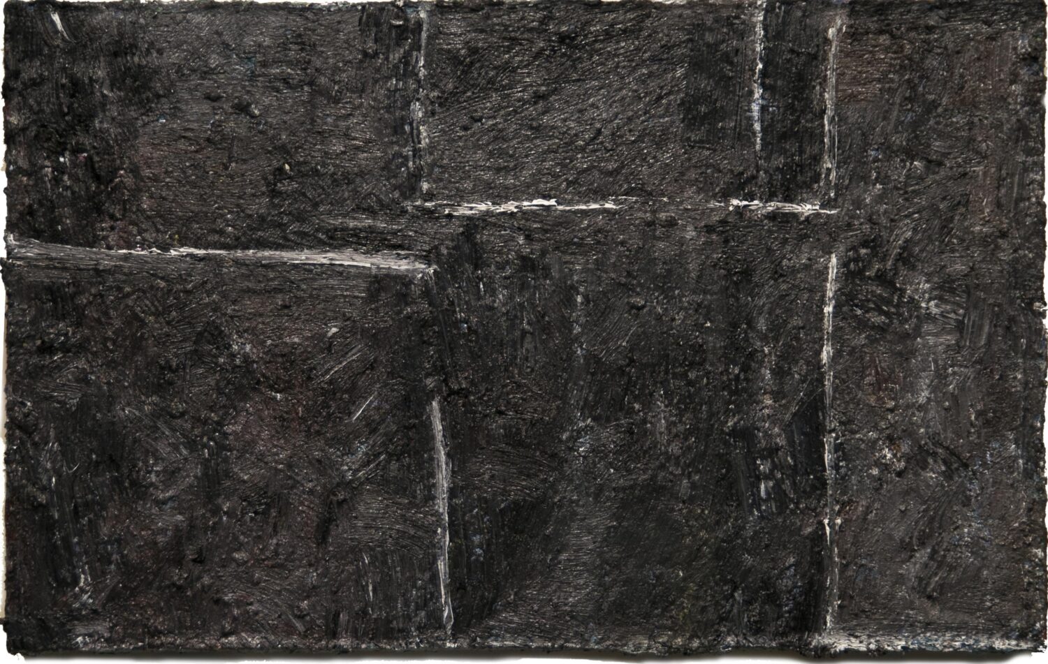 An expressive, semi-abstract painting by Tracey Jones