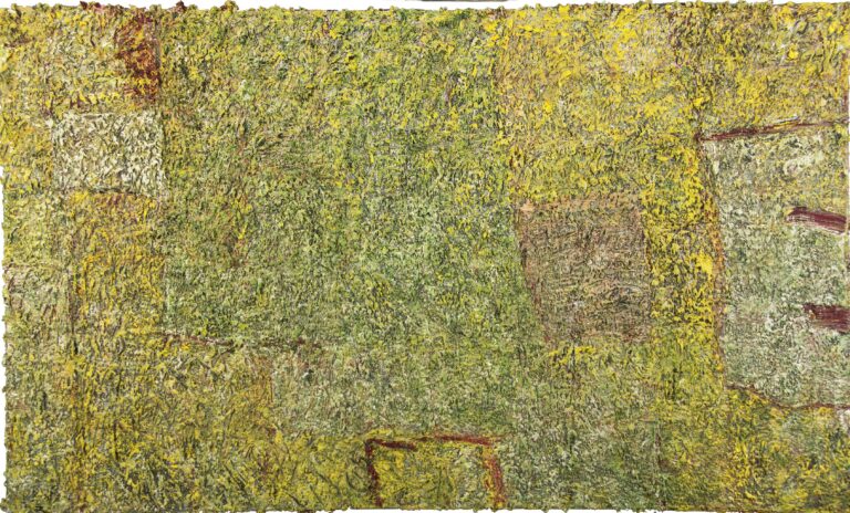An expressive, semi-abstract painting by Tracey Jones